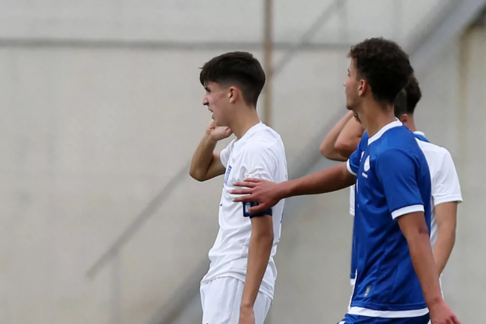 Νίκη με 3-2 για την Εθνική Κ17 κόντρα στην Σλοβενία, αγωνίστηκε και ο Χνάρης