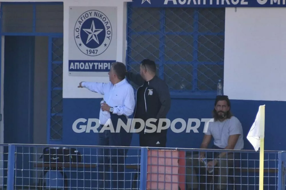 Στο κρητικό ντέρμπι του Αγίου Νικολάου ο Σταύρος Αρναουτάκης