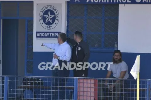 Στο κρητικό ντέρμπι του Αγίου Νικολάου ο Σταύρος Αρναουτάκης