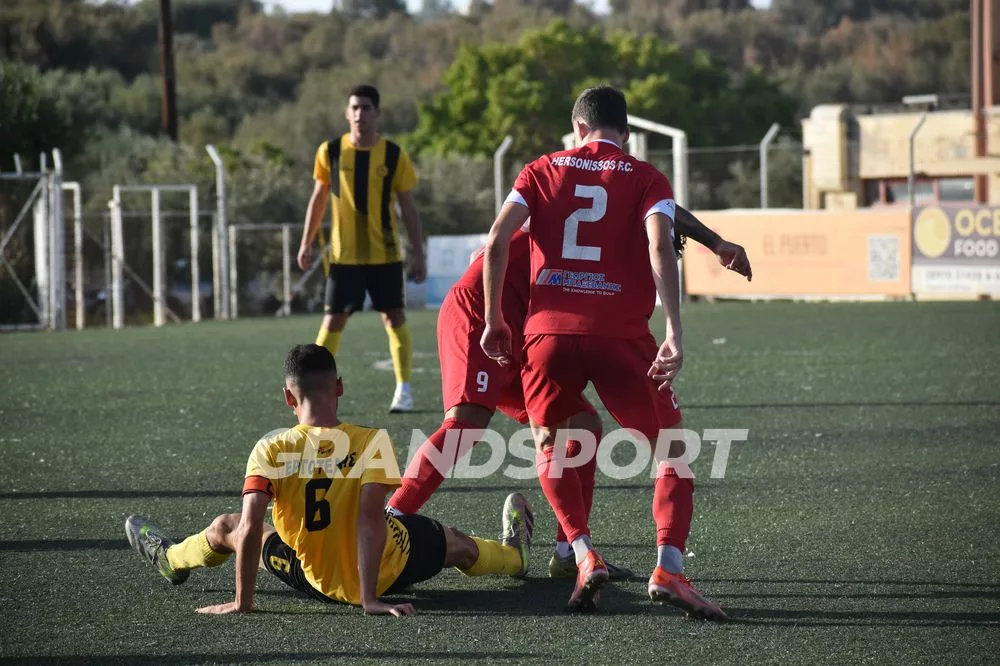 Οι ενδεκάδες του μεγάλου ντέρμπι Εργοτέλης-Χερσόνησος