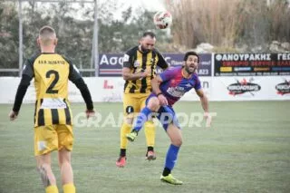 Μοιράστηκαν τον βαθμό της ισοπαλίας ΑΕΚατσαμπα και Αλμυρός