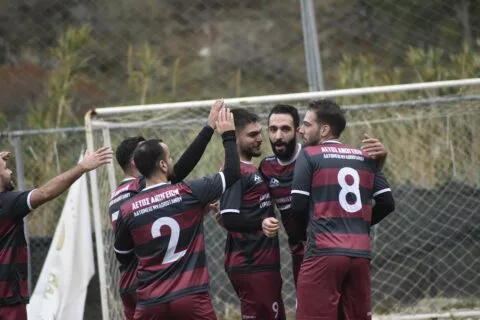 Στιγμές από το παιχνίδι Αετός Ανωγείων-Μινωική (pics)