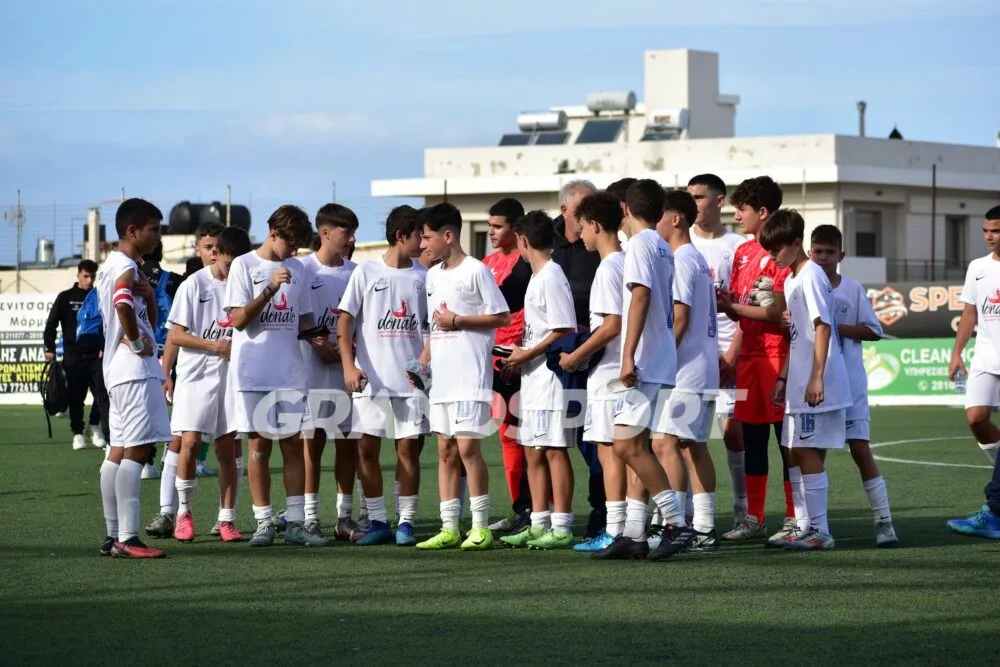 Εικόνες απο τη νίκη της Μικτής Κ14 της ΕΠΣ Ηρακλείου επί της ΕΠΣ Λασιθίου