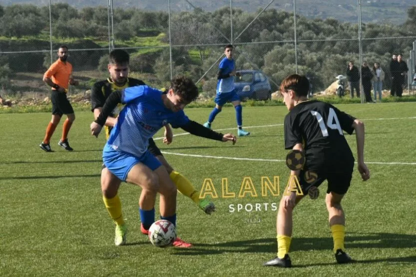 Τα αποτελέσματα των σημερινών αγώνων σε Α και Β ΕΠΣΡ (19/01)