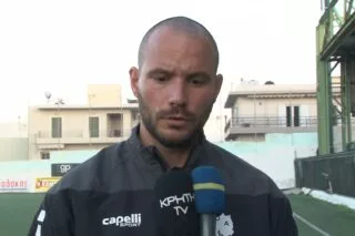 Β. Κασσαπάκης: «Φάνηκε η αποχή μας από τα παιχνίδια» (vid)