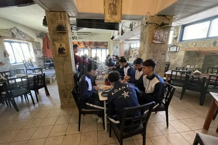 Γεύμα για τον ΑΟΑΝ πριν το μεγάλο παιχνίδι με τον Αστέρα Βάρης