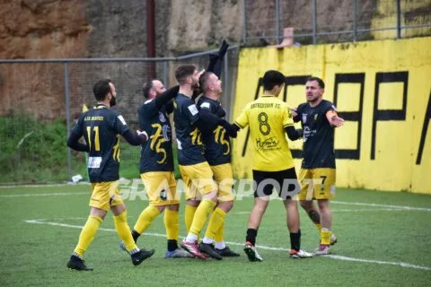 Εικόνες απο το διπλό της ΑΕΚ στο Θραψανό