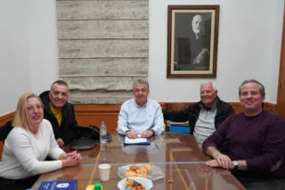 Συνάντηση σε καλό κλίμα με Αρναουτάκη – Στο επίκεντρο η αδειοδότηση του γηπέδου