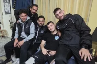 Επισκέφτηκαν τον Τίτο Κουτεντάκη οι παίκτες της Φαιστού