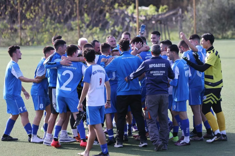 Από τους νέους στην ανδρική ομάδα του Ηροδότου