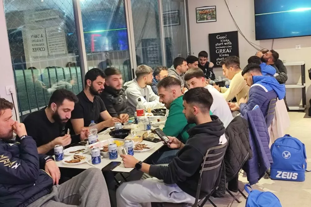 Μπάρμπεκιου και χαμόγελα στον Αετό Ανωγείων