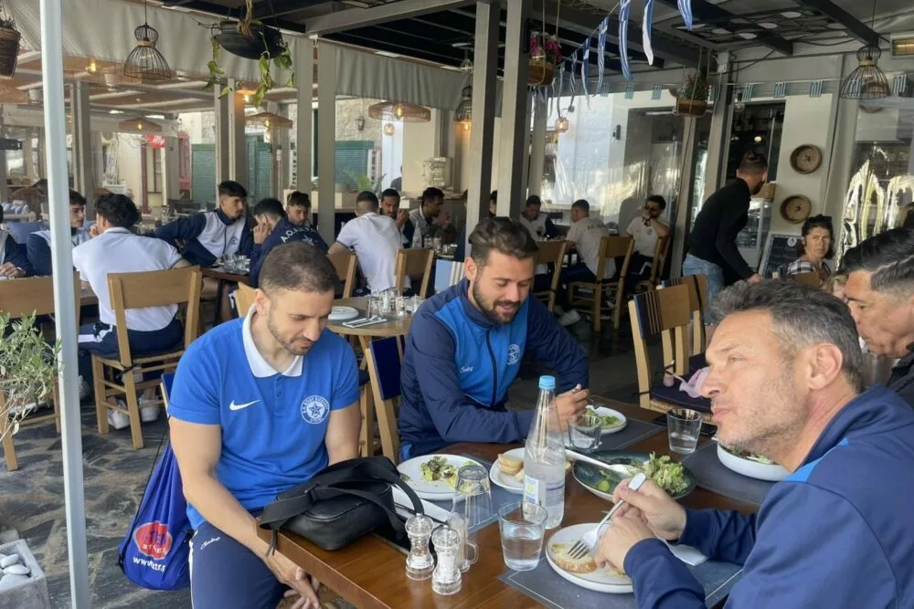 Γεύμα στον ΑΟΑΝ λίγο πριν το ματς… δίχως αύριο με το Χαϊδάρι