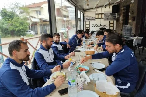 Γεύμα για τον ΑΟΑΝ πριν τον… τελικό παραμονής με την Θήβα