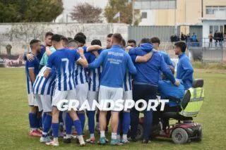 Αποθέωση από τον κόσμο του Ηροδότου προς τους παίκτες μετά την λήξη του αγώνα κόντρα στον Ασπρόπυργο (vid)