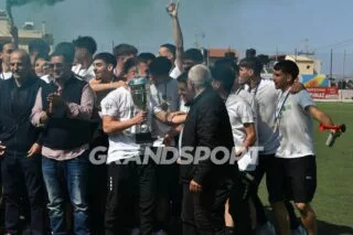 Εικόνες από την απονομή του τροπαίου της Β1 ΕΠΣΗ στον ΠΟΑ Β’