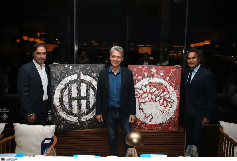 Δεξίωση της ΕΠΟ στις διοικήσεις ΟΦΗ και Ολυμπιακού