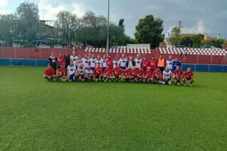 Γιορτή ποδοσφαίρου στο φιλικό των παλαιμάχων Φαιστού και Βέλγων