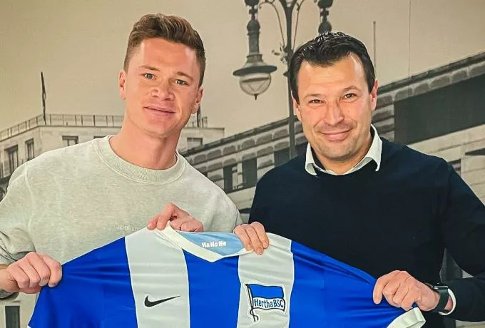 Ο Γκρόνινγκ στην Bundesliga 2 μετά τη θητεία του στον ΟΦΗ