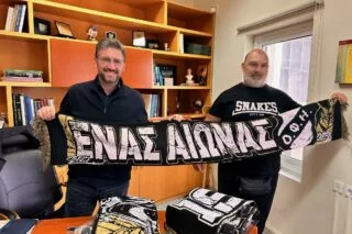 Ο Δήμαρχος Μαλεβιζίου Μενέλαος Μποκέας έκανε την κλήρωση για τα 100 εισιτήρια με έκπτωση 50% στη μετακίνηση για τον τελικό κυπέλλου Ελλάδος