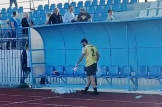 Μια σπουδαία κίνηση από τον Νίκο Βασιλάκη του Γρανίτη μετά την λήξη του αγώνα στην Σαλαμίνα