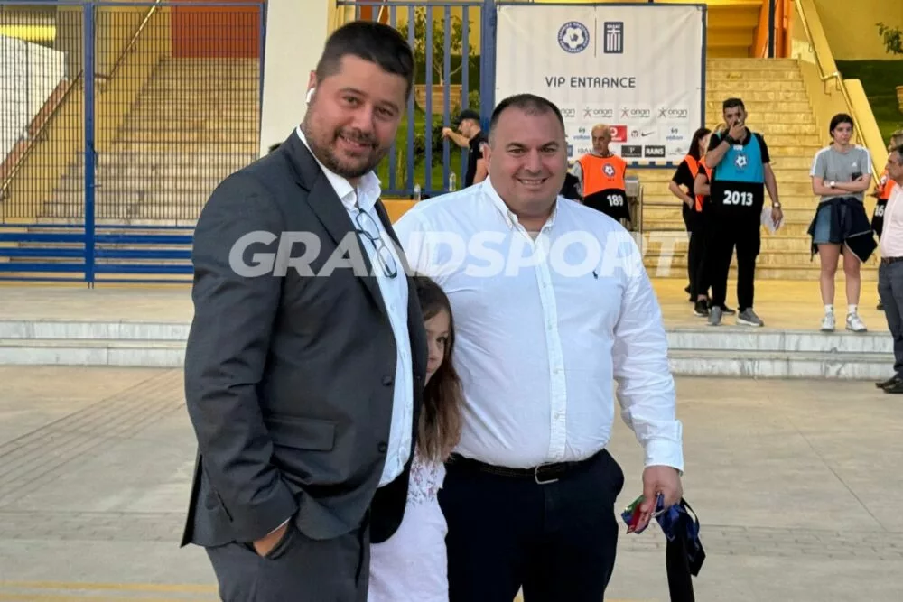 Θερμό τετ α τετ Γκαγκάτση – Κουτεντάκη στο Παγκρήτιο, πριν από το φιλικό της Εθνικής με τη Σλοβακία