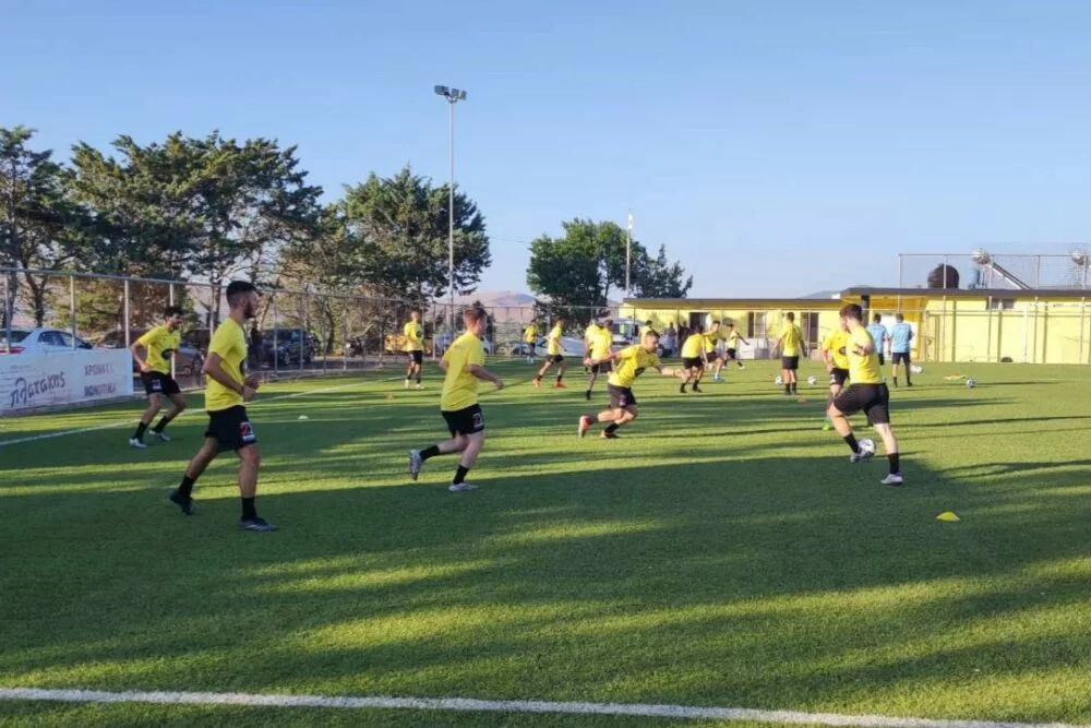 Συνεχίζεται πυρετωδώς η δουλειά στον Ανθεστιων (vid)