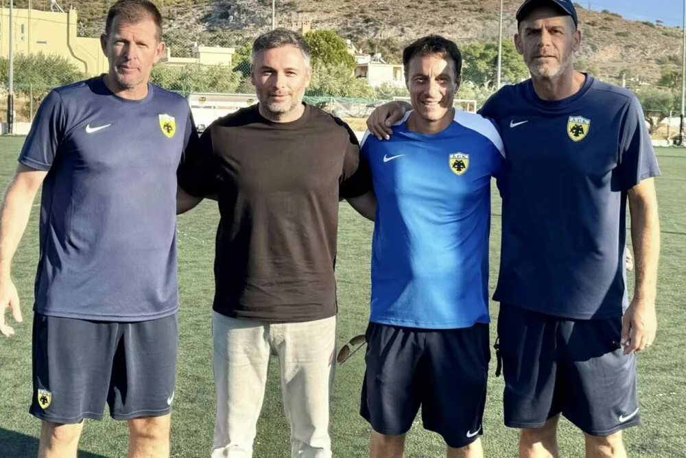 Επίσκεψη στις ακαδημίες του Ολυμπιακού, Παναθηναϊκού και ΑΕΚ για την Gerards – Papadakis Soccer Academy