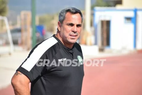 Χανιά: Ο Σκέντζος τις προπονήσεις μετά την αποχώρηση Αναστόπουλου