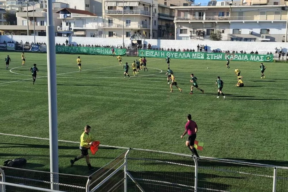 Θύελλα Ραφήνας-Γρανίτης 3-1: Τα highlights της αναμέτρησης (vid)