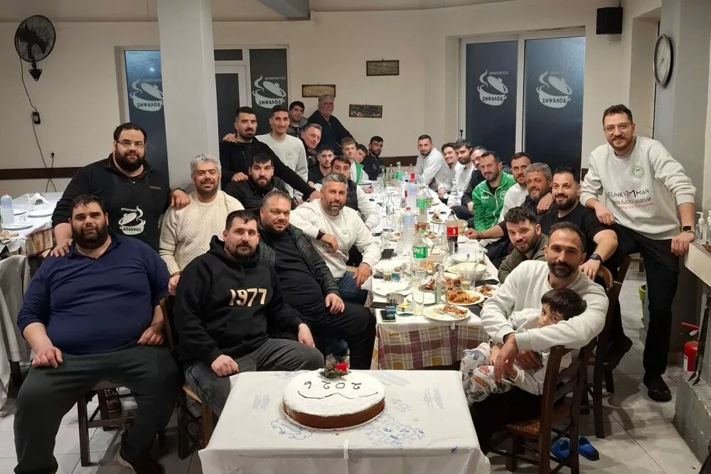Σε ζεστό κλίμα η κοπή πίτας του ΟΦΑ