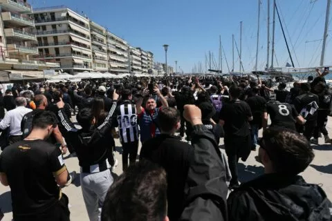 «Ασπρόμαυρος» ο Βόλος πριν τον τελικό (vid)