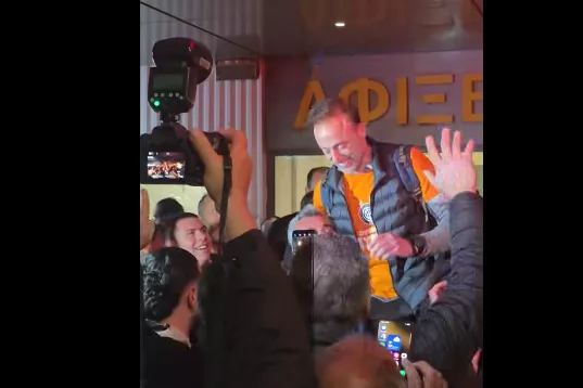 Αποθέωση για τον Χρήστο Κόντη στο Ηράκλειο