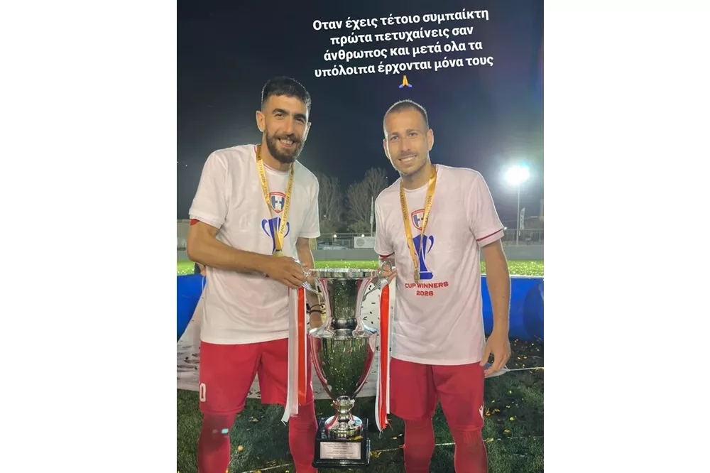 Μεταξάκης για Παπαδιό: «Πρώτα πετυχαίνεις σαν άνθρωπος και μετά όλα τα υπόλοιπα έρχονται μόνα τους»