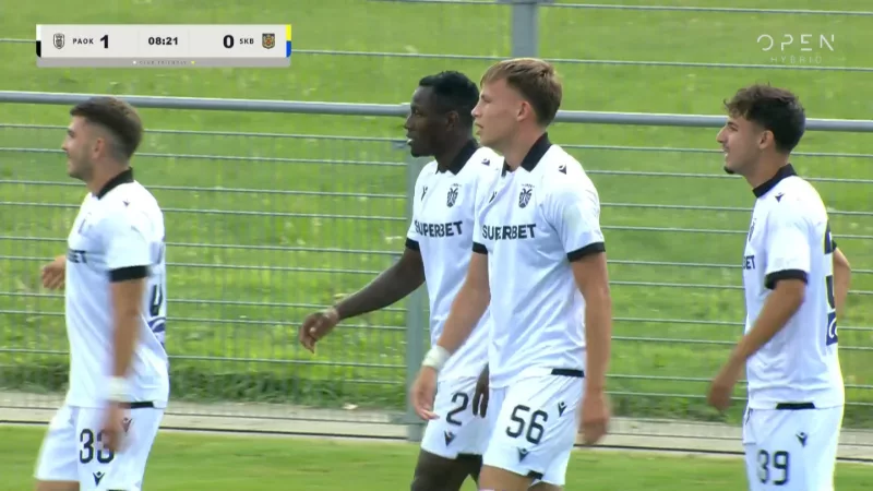 ΠΑΟΚ-Μπέβερεν 4-1: Ξεκίνημα με νίκη στην Ολλανδία για τον «Δικέφαλο» (vid)